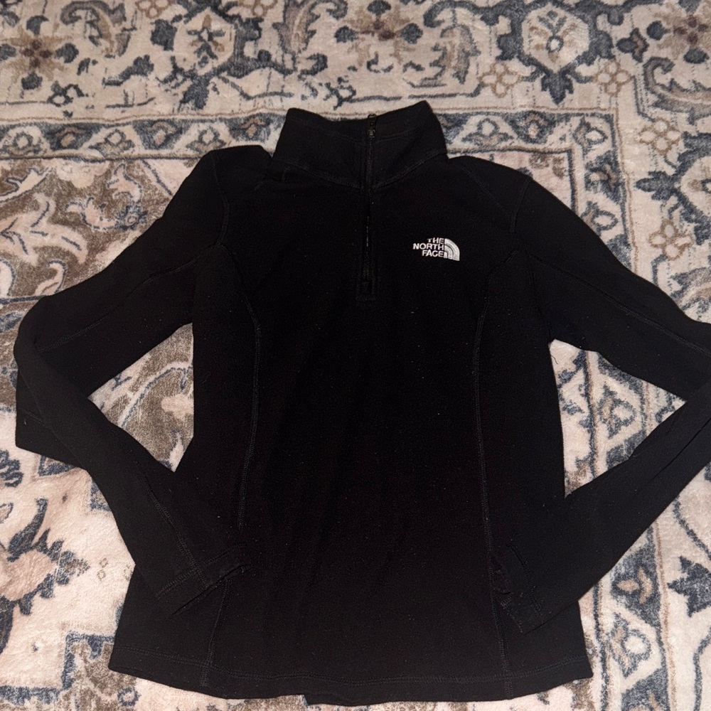 The North Face Black Half-Zip Fleece